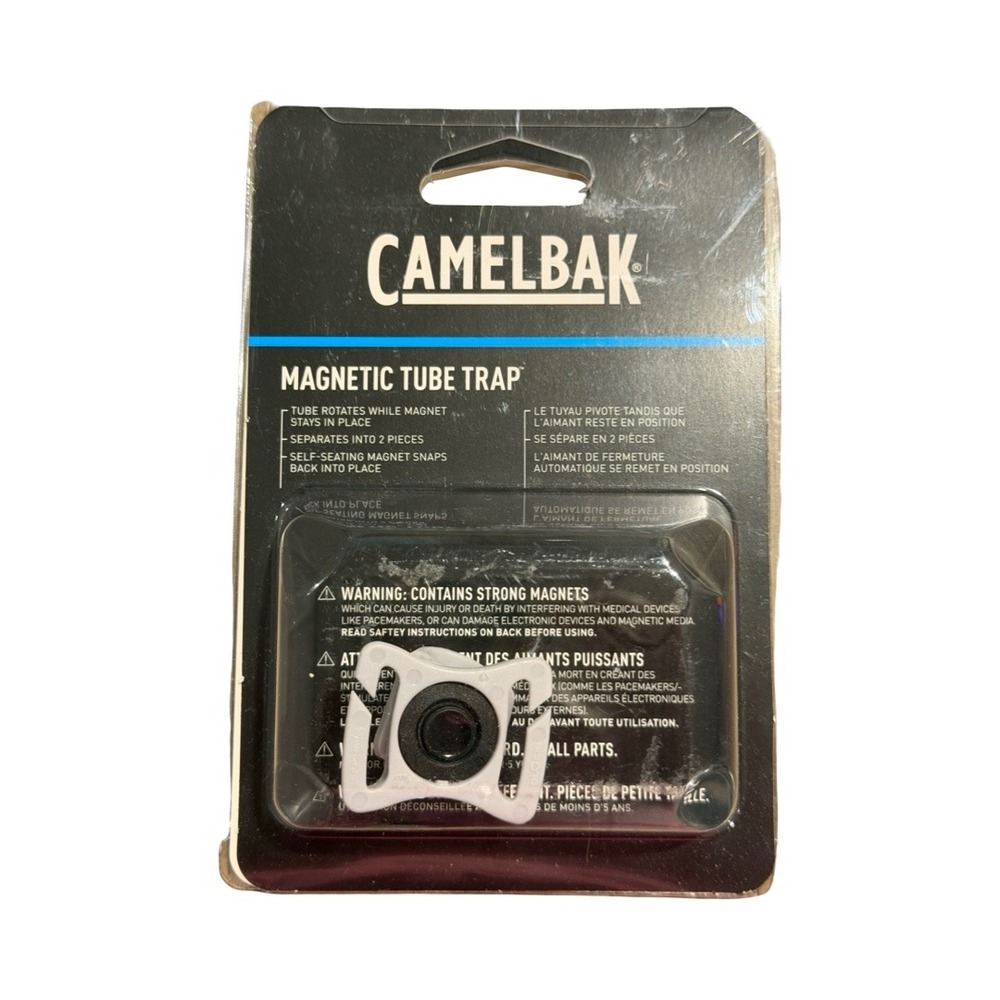 CamelBak Magnetic Tube Trap Hydration Pack Accessory Black White 1256001000 NEW